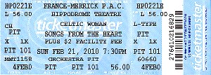 Ticket_20100221_Baltimore_Evening